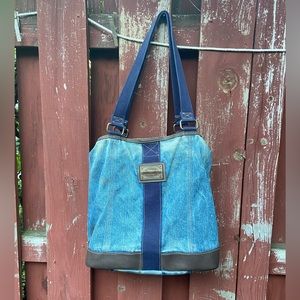 Denim Liz Claiborne Hobo Bag